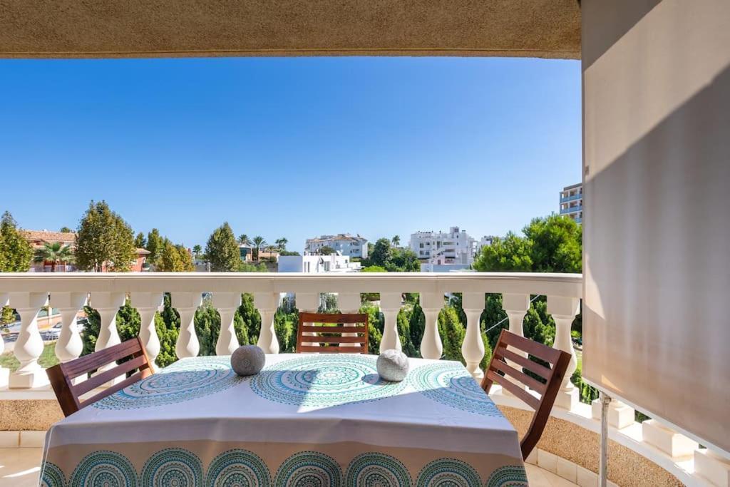 Apto. Brisa Marina Piscina+Parking A 5' Del Arenal Platja de Larenal المظهر الخارجي الصورة