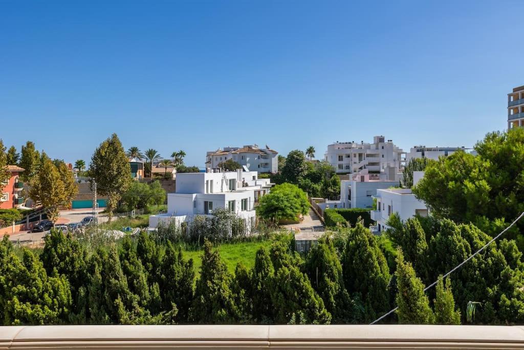 Apto. Brisa Marina Piscina+Parking A 5' Del Arenal Platja de Larenal المظهر الخارجي الصورة