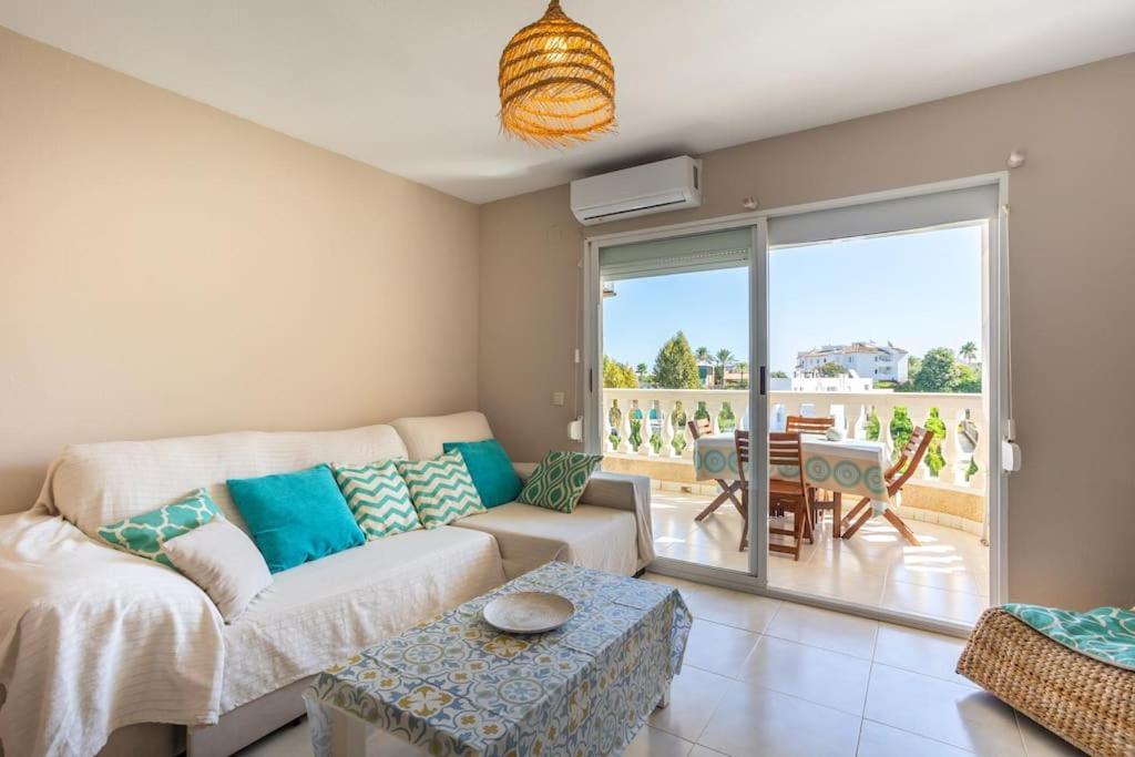Apto. Brisa Marina Piscina+Parking A 5' Del Arenal Platja de Larenal المظهر الخارجي الصورة