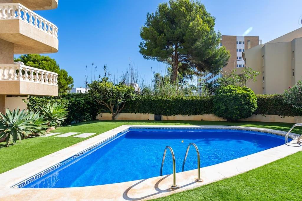 Apto. Brisa Marina Piscina+Parking A 5' Del Arenal Platja de Larenal المظهر الخارجي الصورة
