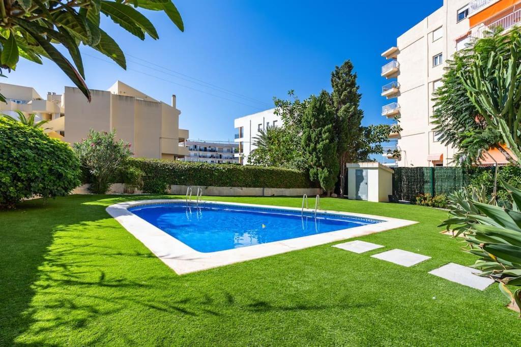 Apto. Brisa Marina Piscina+Parking A 5' Del Arenal Platja de Larenal المظهر الخارجي الصورة