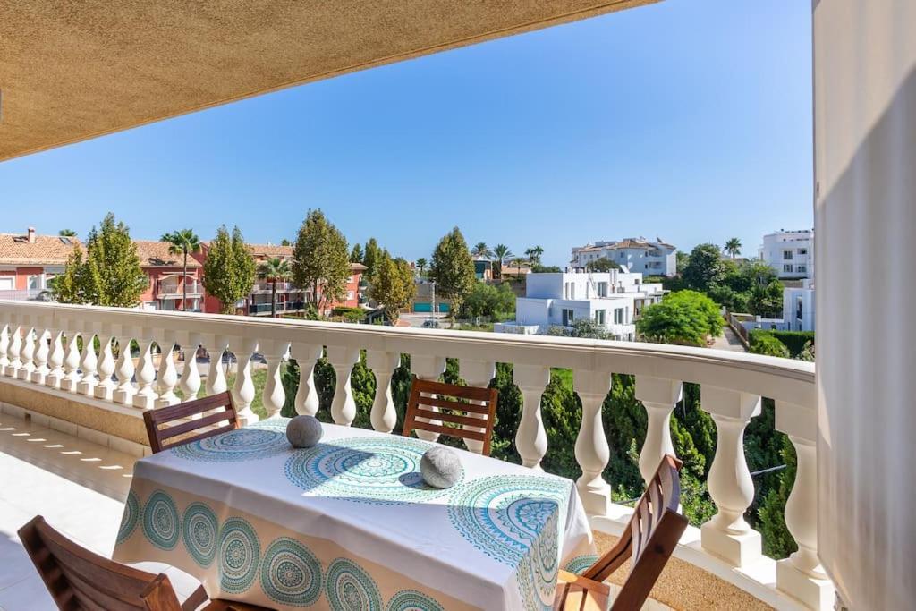 Apto. Brisa Marina Piscina+Parking A 5' Del Arenal Platja de Larenal المظهر الخارجي الصورة